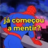 já começou a mentir?