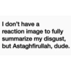 I don't have a reaction image to fully summarize my disgust, but Astaghfirullah, dude.