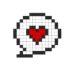 Pixel love cute 15