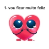 1- vou ficar muito feliz