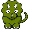 Más dinosaurios kawaii 6