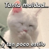 Tanta maldad... ytan poco estilo