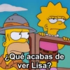 ¿Qué acabas de ver Lisa? 00