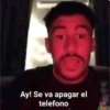 Ay! Se va apagar el telefono