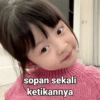 sopan sekali ketikannya