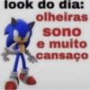 look do dia: olheiras sono e muito cansaço