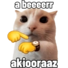 a beeeerr akiooraaz