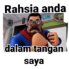 Rahsia anda LIN dalam tangan saya