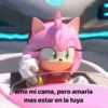 amo mi cama, pero amaría
mas estar en la tuya
