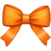 Orange Bow