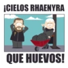 ¡CIELOS RHAENYRA QUE HUEVOS!
