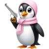 Pinguim com Arma
