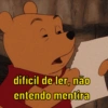 difícil de ler, não entendo mentira