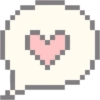 Globo de Corazón Pixel