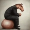 Contemplación del Hombre Caballo