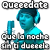 Queeedate @Giseelove Stickers WV Que la noche sin ti dueeele