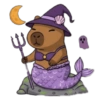 Capibara Sirena Bruja
