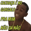 CACHAÇA É NO
GARGALO
PRA MIM
NÃO DÁ NÃO
********