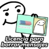 Se eliminó esto mensaje
@Harley Stickers
Licencia para
borrar mensajes