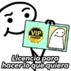 All
WOR
VER
Be
INTRO
VIP
MEMBER
✔
412
bz2
poms
@Haricy Stickers
Licencia para
hacer lo que quiera