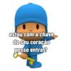 estou com a chave do seu coração posso entra?