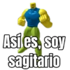 Así es, soy sagitario