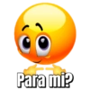 Para mi?