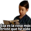 HOW Esa es la cosa triste que he oído @Harley_Stickers