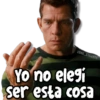 KANE. STICKERS
Yo no elegí
ser esta cosa