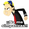 ¡No me simpatizas!!