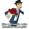 vine a traerle este humilde obsequio