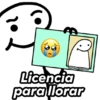 @Harley-Stickers
Licencia
para llorar