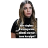 ben olaylara
karışmıyorum
aslında olaylar
bana karışıyor
SAK