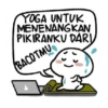 YOGA UNTUK
MENENANGKAN
PIKIRANKU DARI
BACOTMU
@
23