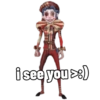 i see you >:)