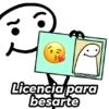 M
@Harley Stickers
Licencia para
besarte