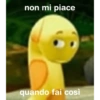 non mi piace quando fai così