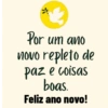 Por um ano novo repleto de paz e coisas boas. Feliz ano novo!
