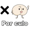 X
Por culo