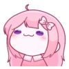 Chibi anime sticker 6