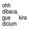 ohh dibaca, gue kira dicium