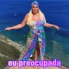 eu preocupada