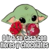 Oir a su casa con
flores y chocolates