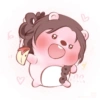 Chibi anime sticker 16