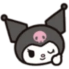 Nuevos Emojis Kuromi 💜🖤 5