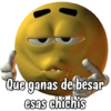 Que ganas de besar esas chichis