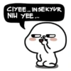 CIYEE... INSEKYUR
NIH YEE...