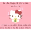 te dediquei alguma música =você é muito importante pra mim e eu te amo muito