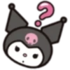 Nuevos Emojis Kuromi 💜🖤 14