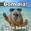 Bom dia! Tudo bem?